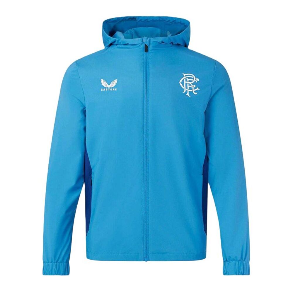 Castore Mens Rangers FC Anorak / Blue/Deep Blue
